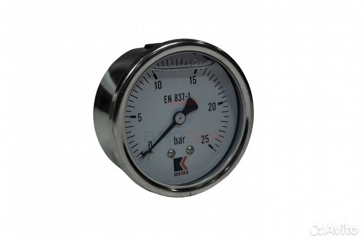 Манометр wkpss063 A 25 bar 1/4BSP (M638PBL 0/25