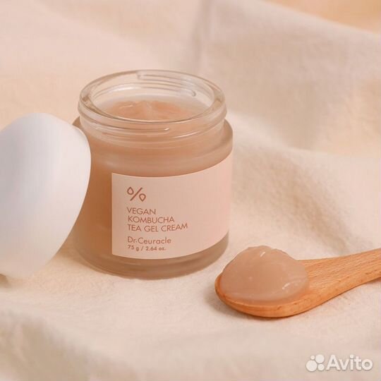 Гель-крем комбуча Vegan Kombucha Tea Gel Cream