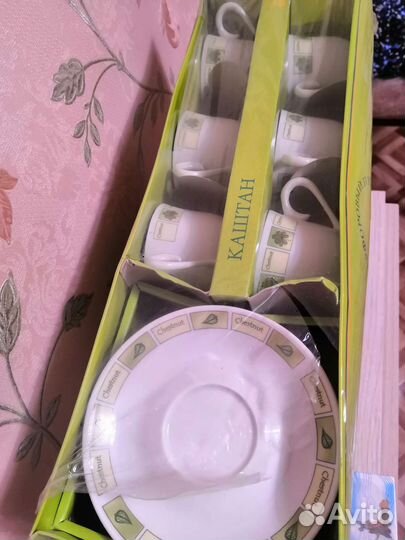 Кофейный и чайный сервиз новый