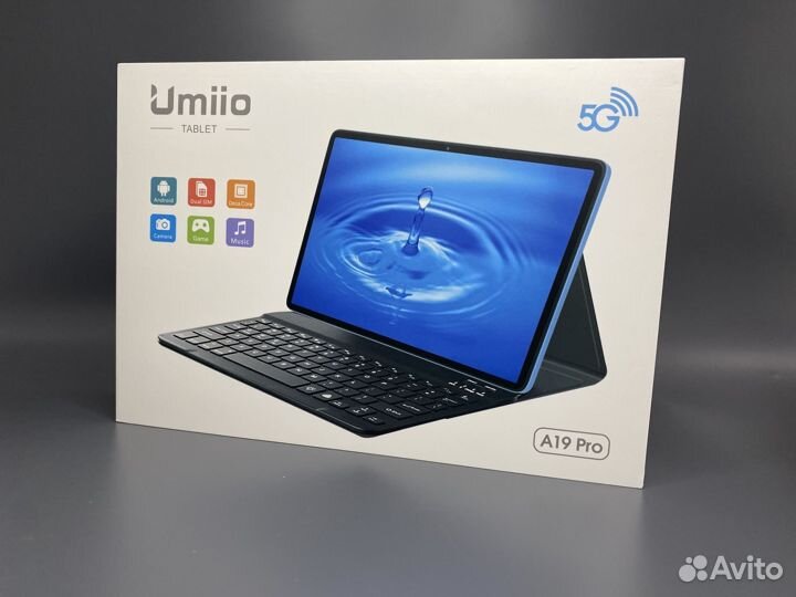 Планшет Umiio A19 Pro с клавиатурой