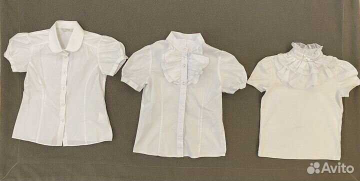 Рубашки школьные для девочек