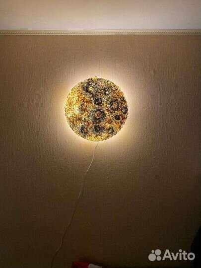Светильник настенный светодиодный ручной работы