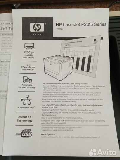 Принтер лазерный hp 2015