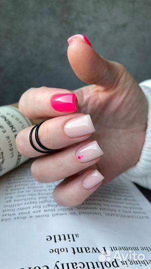 Маникюр гель лак
