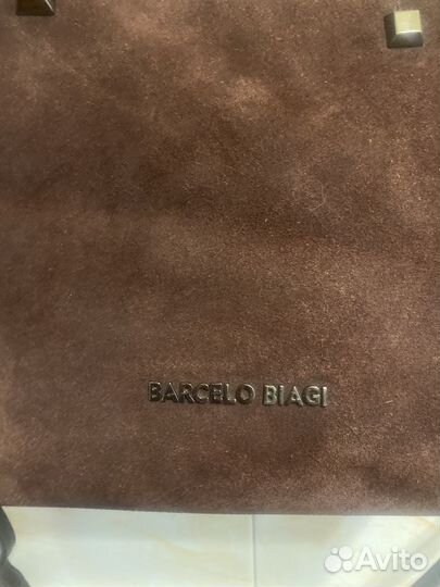 Сумка Barcelo Biagi замша кожа жен