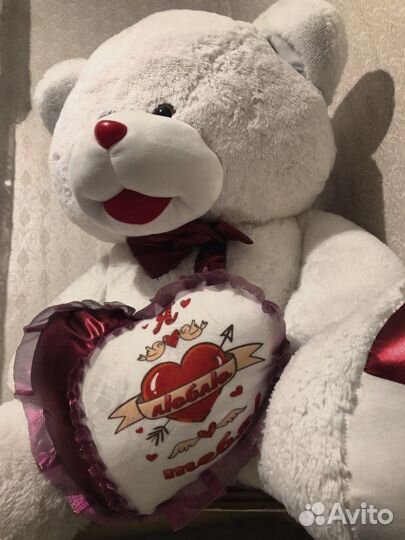 Плюшевый медведь 2 метра
