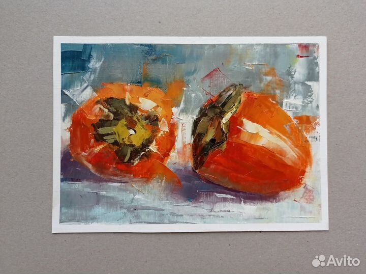 Много картин маслом