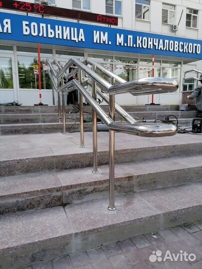 Перила из нержавейки