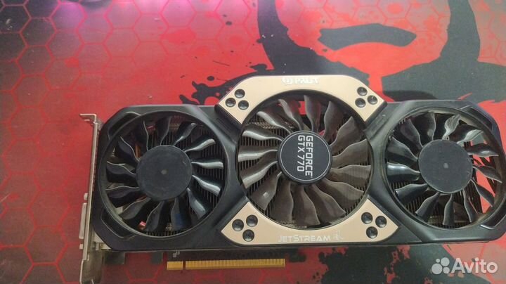 Видеокарта palit geforce 770 gtx 2gb