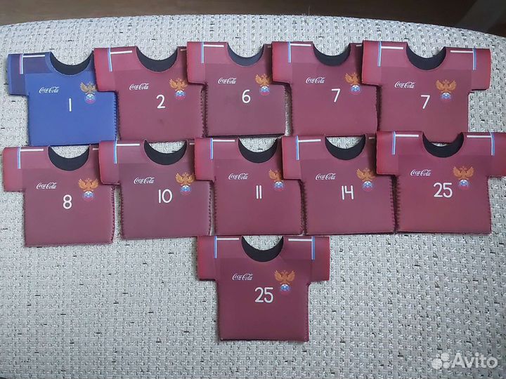 Мини футболка на бутылку сувенирная от Coca-Cola