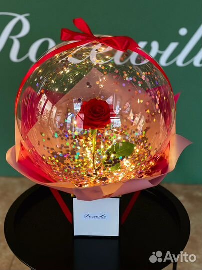 Роза в шаре