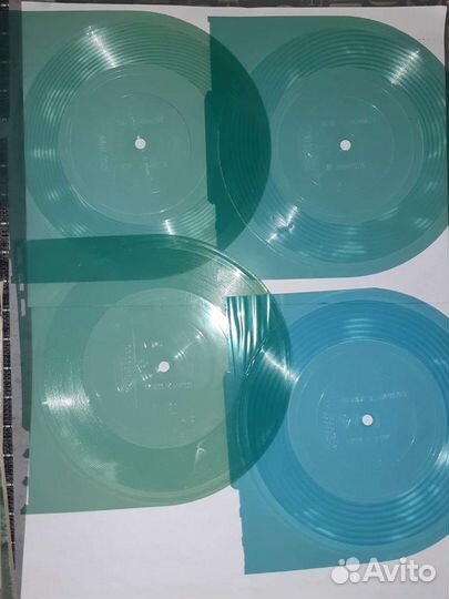 Грампластинки гибкие, 7 шт, СССР