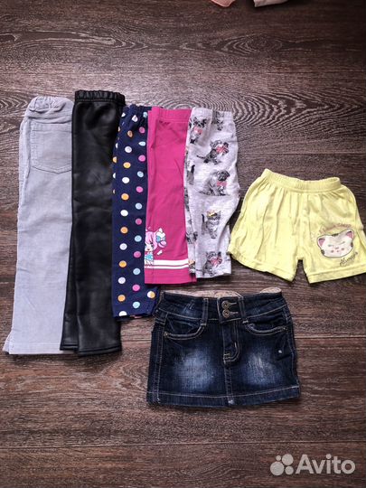 Одежда пакетом на девочку 92