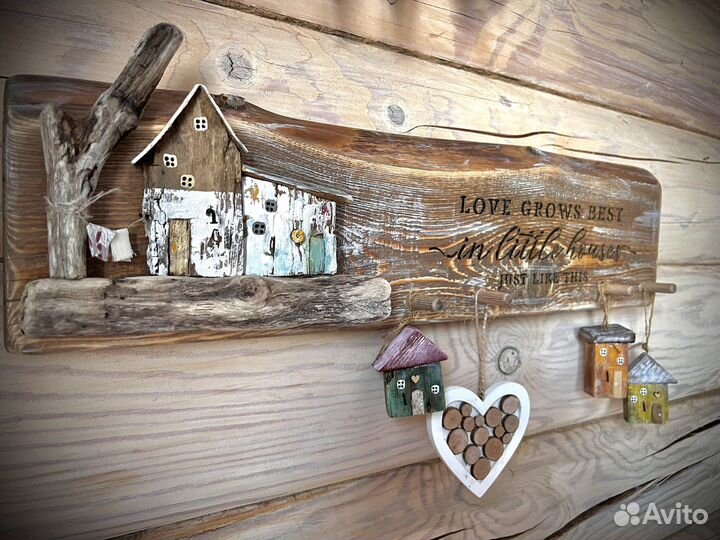 Ключница-вешалка. Ручная работа