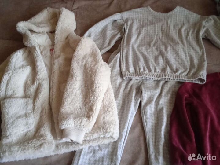 Вещи пакетом на девочку 128-134