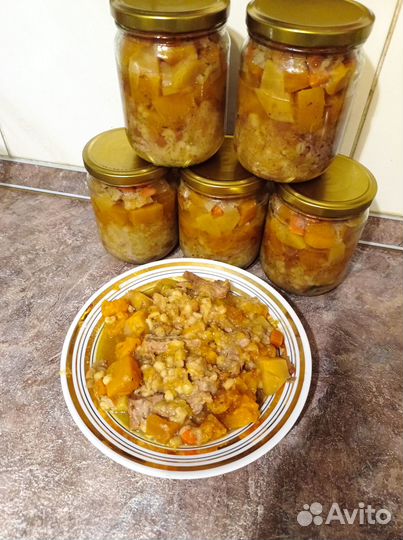 Тушенка, супы, каши