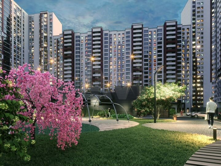 2-к. квартира, 41,3 м², 20/27 эт.