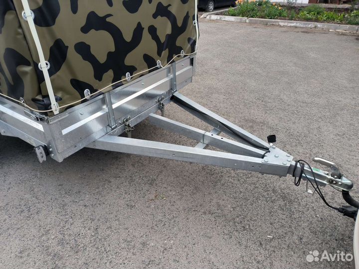 Прицеп 3,0х1,5 с тентом на подрамнике