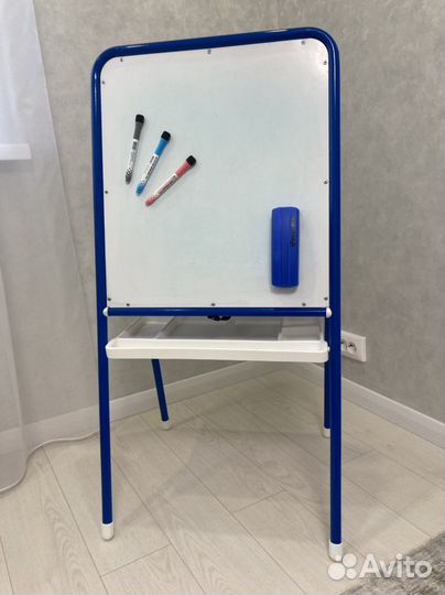 Мольберт магнитная доска 2 в 1
