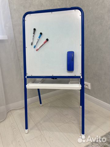 Мольберт магнитная доска 2 в 1