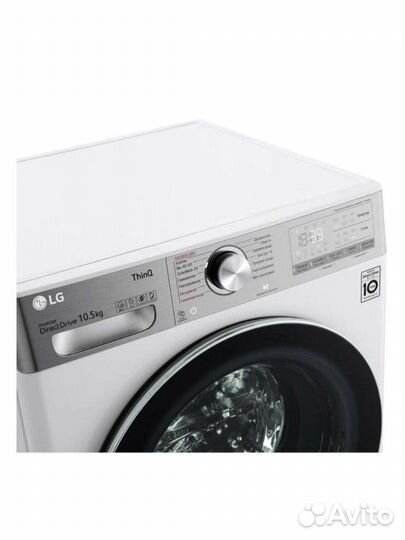 Стиральная машина LG AI DD TW4V9RW9E 10.5 кг белый