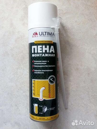 Монтажная пена Ultima