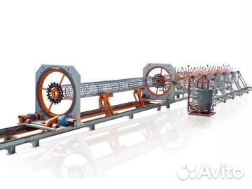 Станок для шовной сварки арматурного каркаса с чпу
