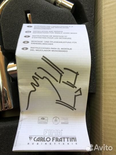 Смеситель для биде fima carlo frattini
