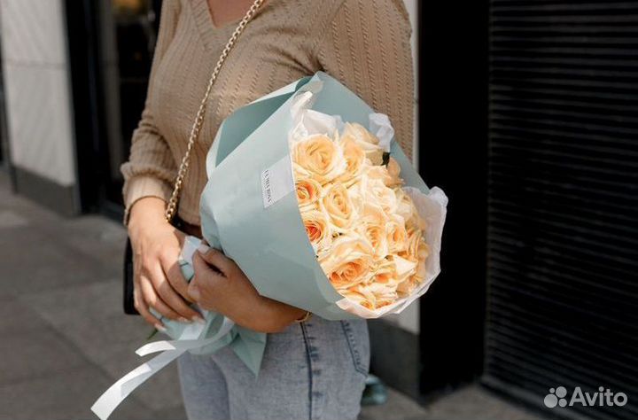 Цветы. Букет из роз