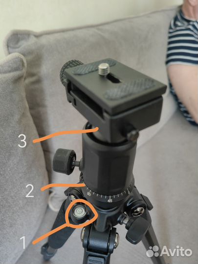 Штатив для фотоаппарата Rekam RT-P30