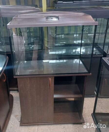 Аквариум 120 литров с тумбой