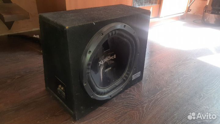 Автомобильный сабвуфер sony XS-gtx121lc