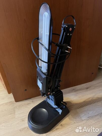 Лампа настольная camelion черная