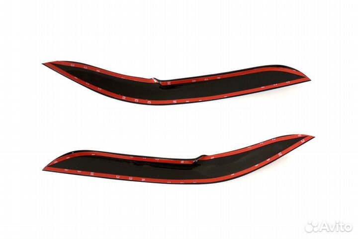 Реснички на фары для Toyota Kluger V