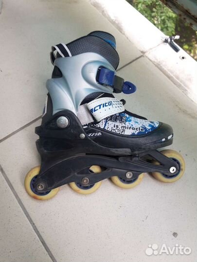 Роликовые коньки детские раздвижные