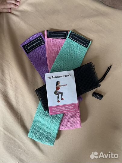 Тканевые фитнес резинки