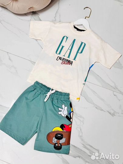 Футболка и шорты с Микки 104 110 116 128 140