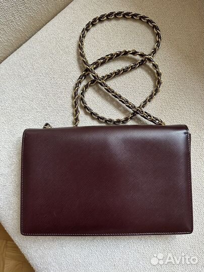Сумка Salvatore Ferragamo бордовая