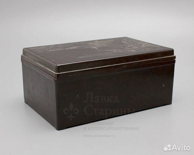 Советская шкатулка «Военно-морские силы СССР»