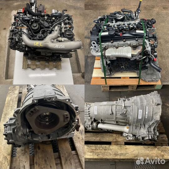 Двигатель контрактный и АКПП на volkswagen