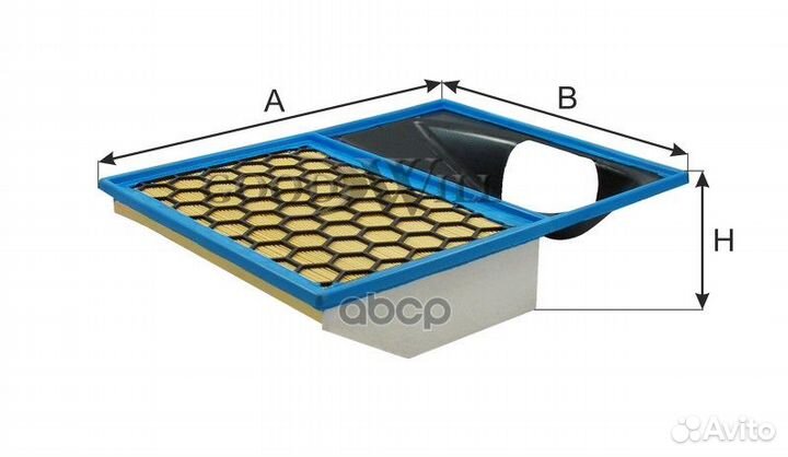 Фильтр воздушный GoodWill 1863