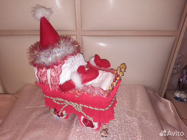 Коляска с памперсами 