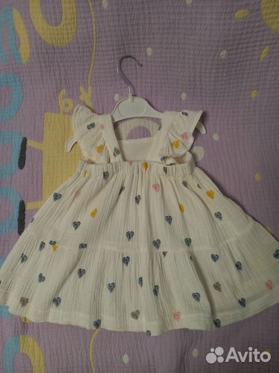 Сарафан из муслина для девочки