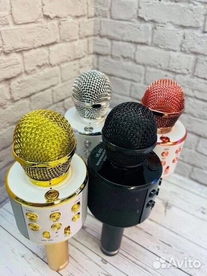 Беспроводной караоке-микрофон Bluetooth