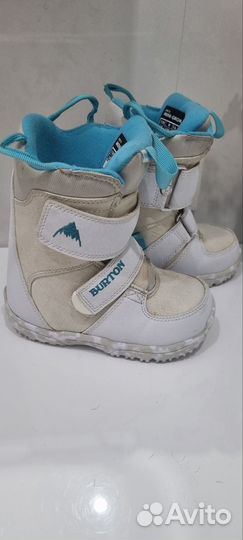 Ботинки для сноуборда burton детские