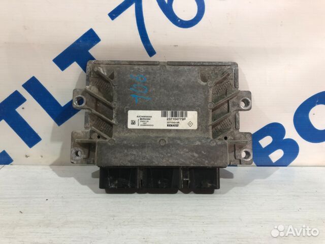 Блок управления двигателем renault logan 2 1.6 мт