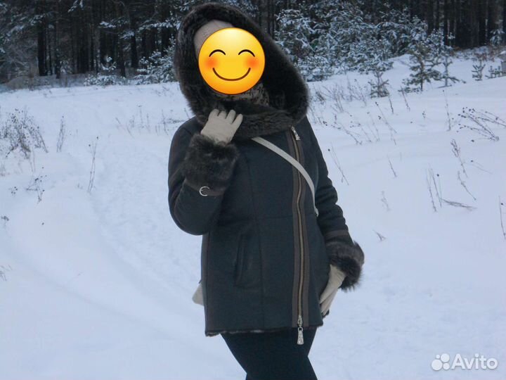 Дубленка натуральная с документами 48-50 р