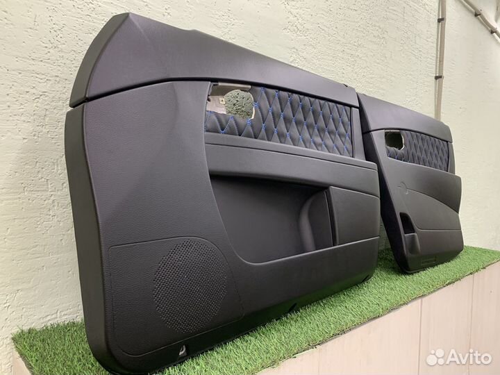 Дверные карты приора,термокожа