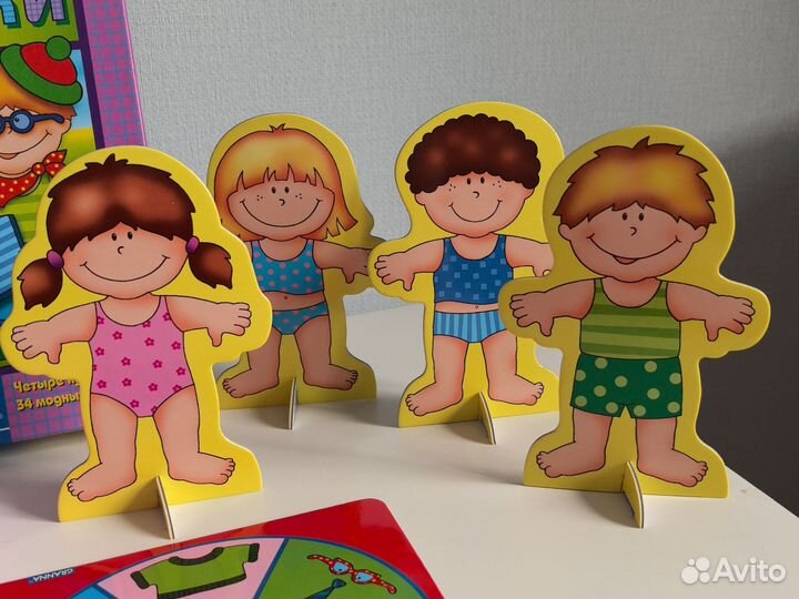 Настольная игра куколки 2-6 лет