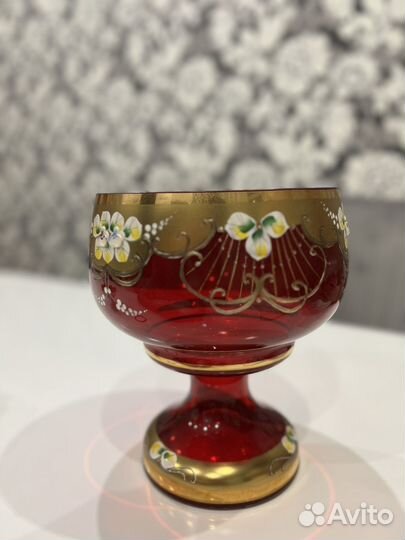 Ваза Bohemia фруктовница - конфетница